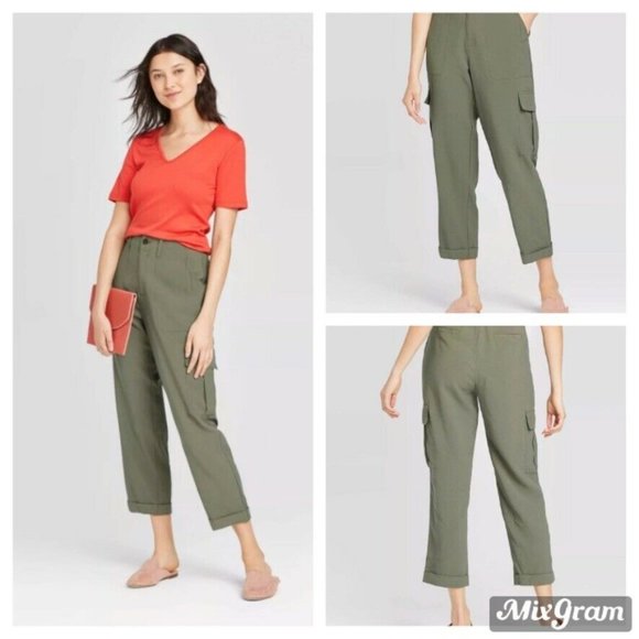 A new day straight crop pants Clearance